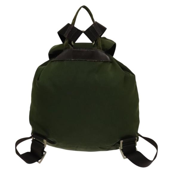 PRADA Backpack Nylon Khaki Auth th6262 main image 9